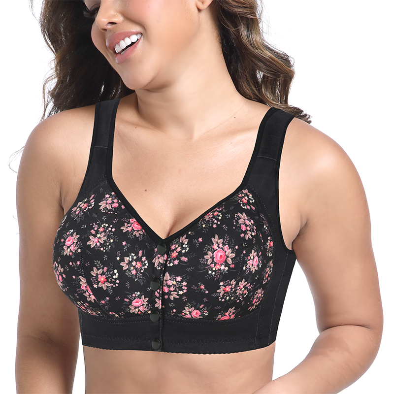 フルカバーフロントクロージャーブラジャー、女性用ワイヤレス快 - Full Coverage Bra のレビューと価格
